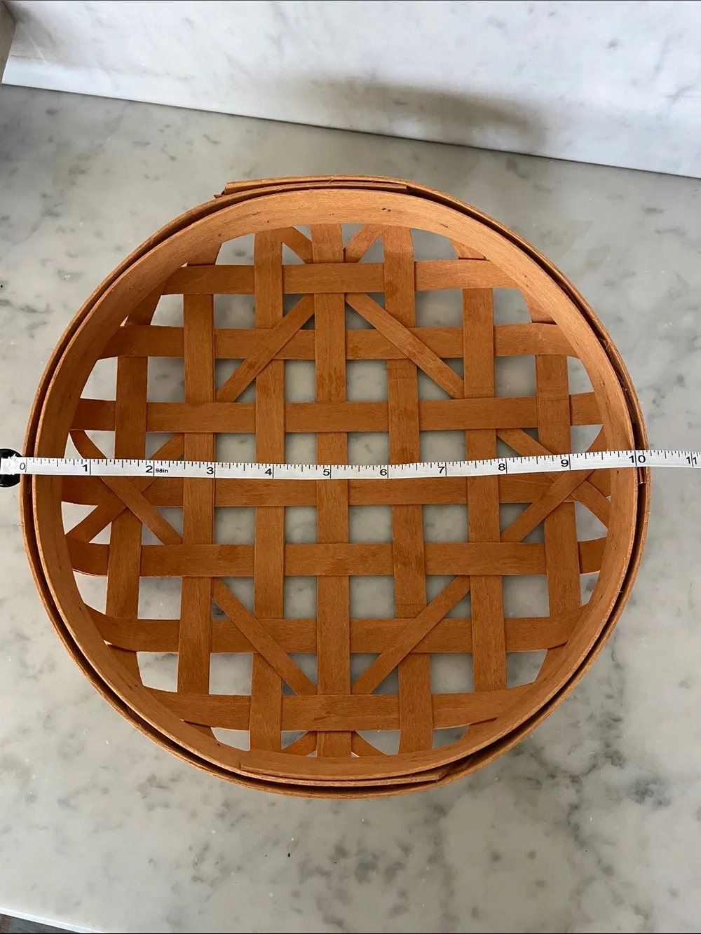 THE WORKSHOPS OF GERALD HENN Woven Round Open Weave Tan 10